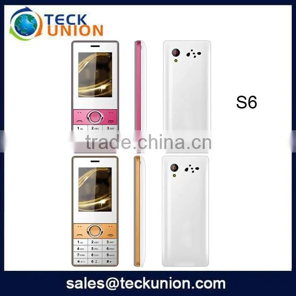 S6 2.4inch cheap hot selling dual sim celulare cell phone