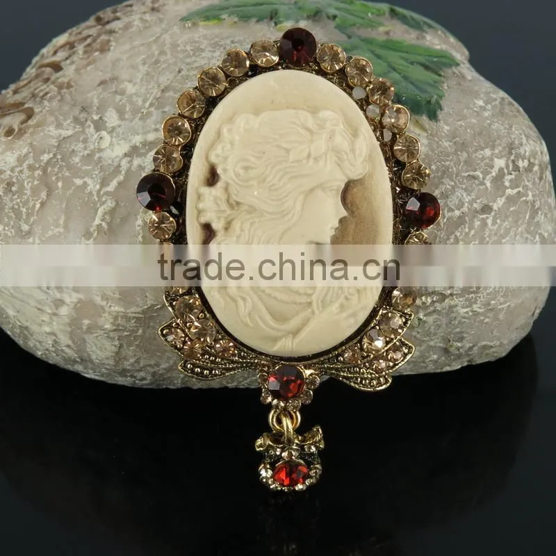 Wedding Bridal Rhinestone Crystal Brooches Antique Brooch Bouquet Pin Party