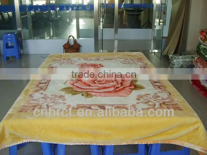 printed mink blankets