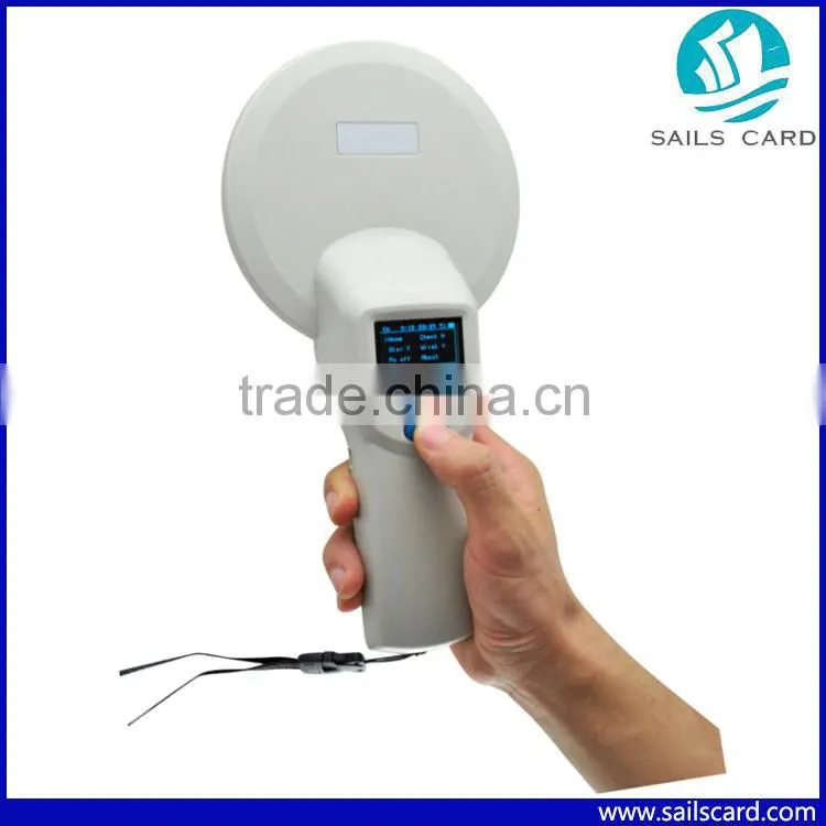 Handheld RFID 134.2khz reader for animal tags