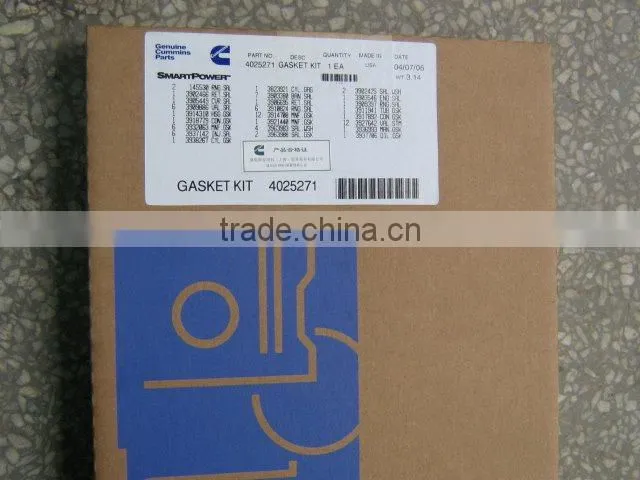 4B/6B/6C/6L/M11/NT855/K19/K38/K50 Cummins gasket kit
