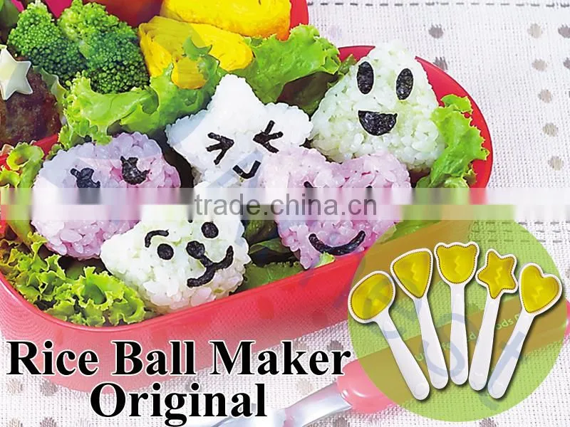 kitchenware cookware utensils penguin shaped japanese lunch box bento accessories tool rice ball molds nori cutter 76204