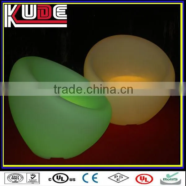 Hot sale LED illuminated bar furniture/LED sofa chair/LED drum stool