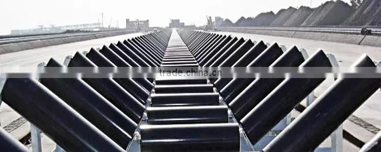 Henan manufacture belt conveyor trough idler roller