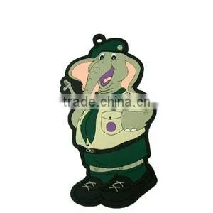 new arrivals custom made 3d soft pvc rubber keychain