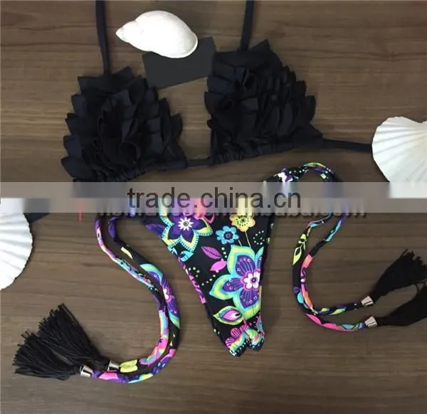 In Stock Black Sexy Bikini