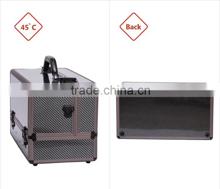 2015 Fashionable Best Quality Cosmetic Case With Trolley