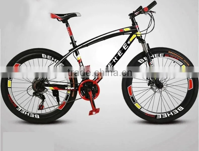 Mountain Bike 26-Inch Aluminum 21-Speed Mountain Bike 50 Knife High Carbon Brake Disc Outdoor Bike sell like hot cakes!