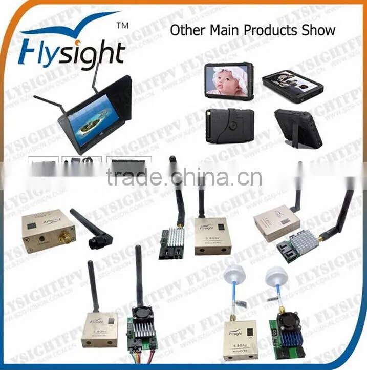 C571 Flysight Special Design Black Tentacle CL801 Handle Antenna Range Extender Antenna Only for 7'' Black Pearl Monitor FPV