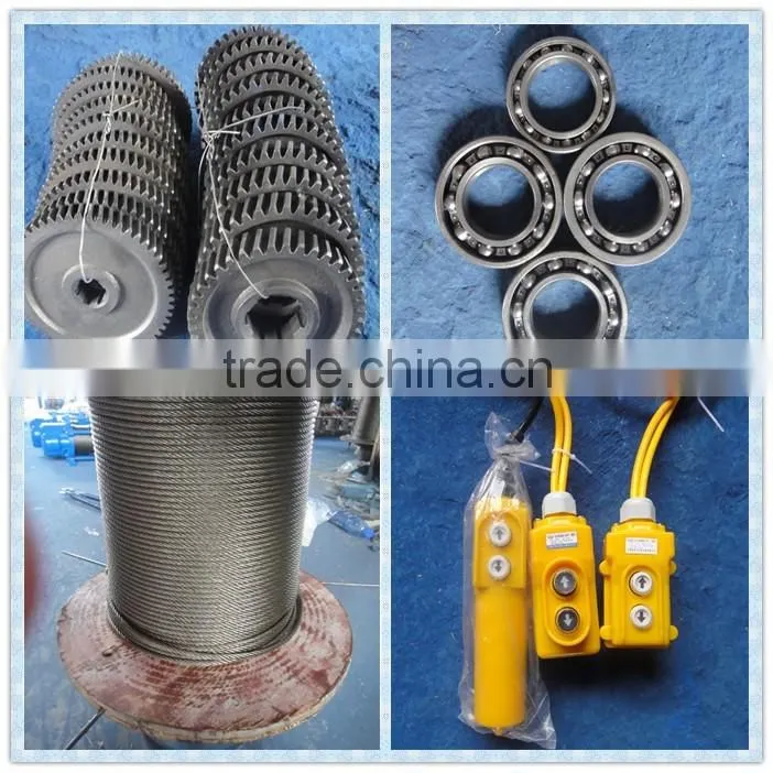 AC 380v KCD type electric construction lifting equipment hoist