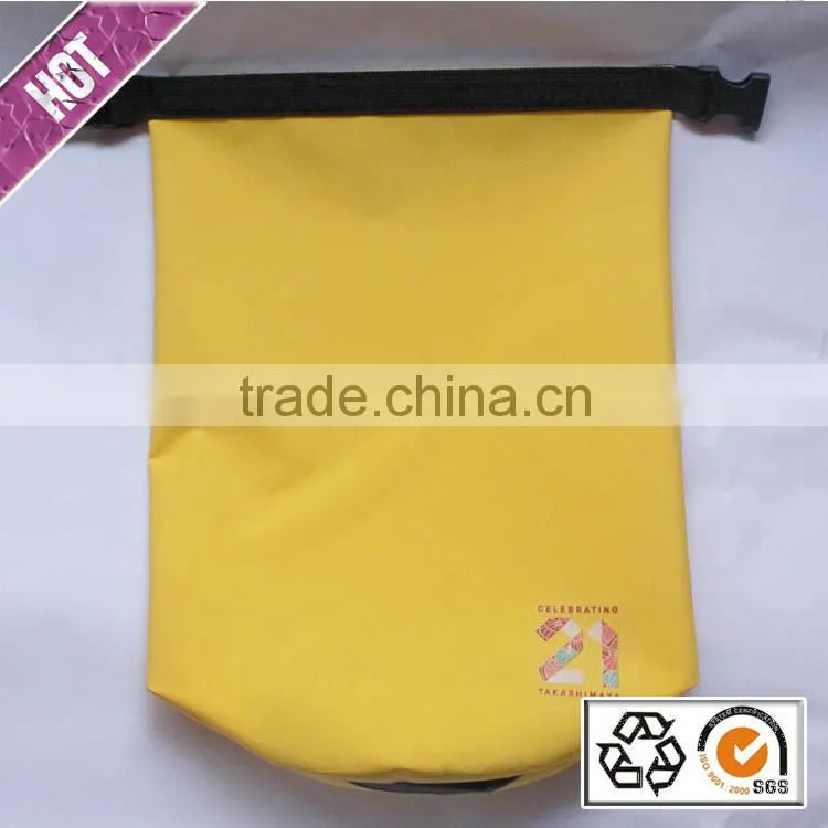 Ocean pack water proof PVC Tarpaulin Dry Bag with Shoulder Strap/ Camping Dry bag