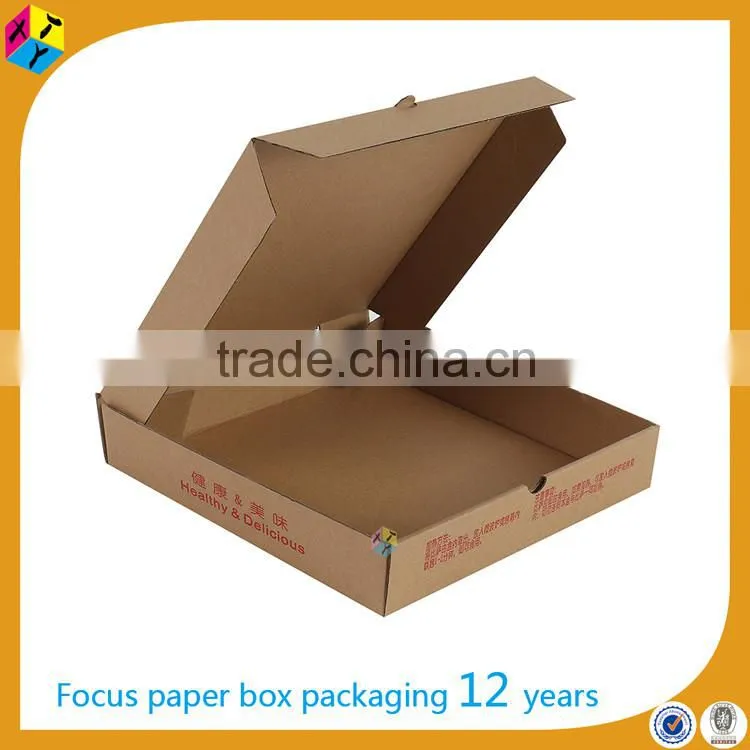 custom printed logo rectangular pizza box