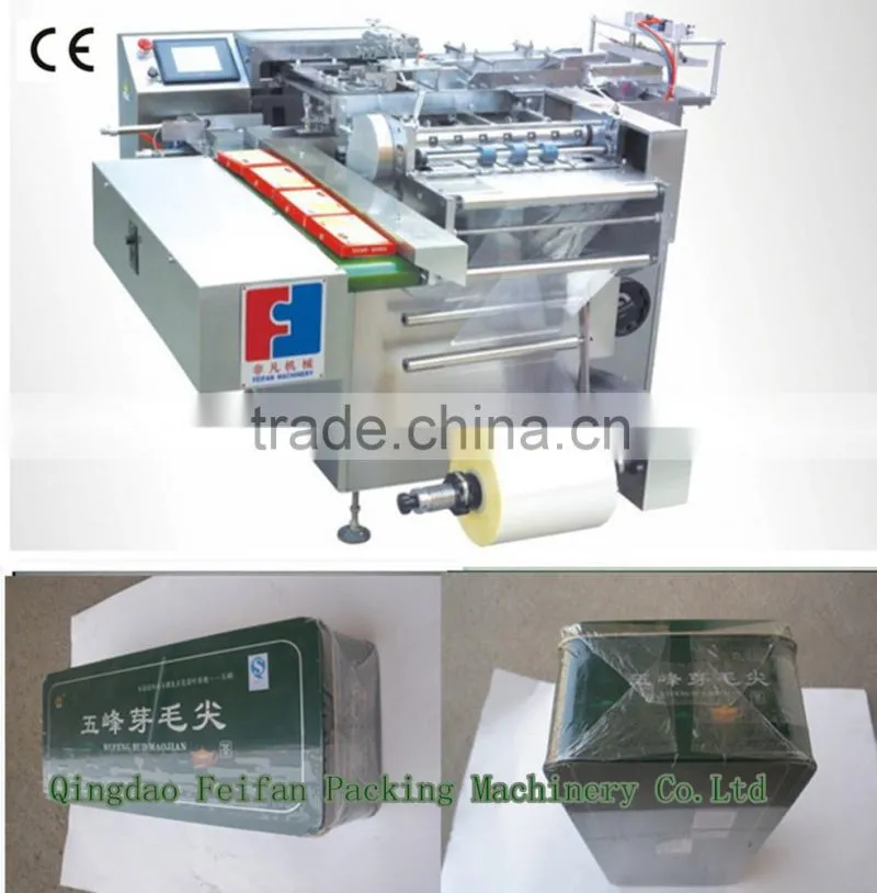 Iron box 3D cellophane packaging machine