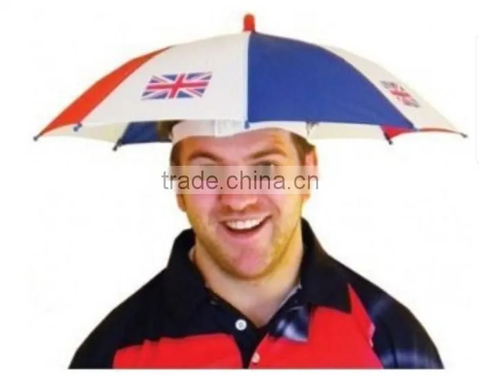 Sun Hat Umbrella for Travel and Fishing UV Size: 100 x 100cm