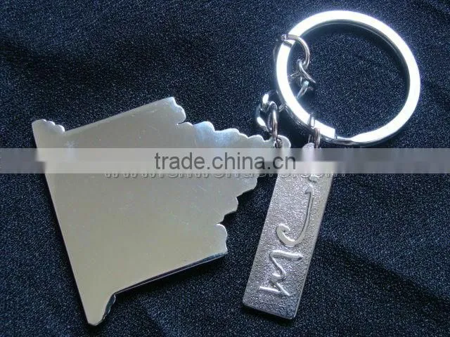 Hot selling fashion crystal key chain