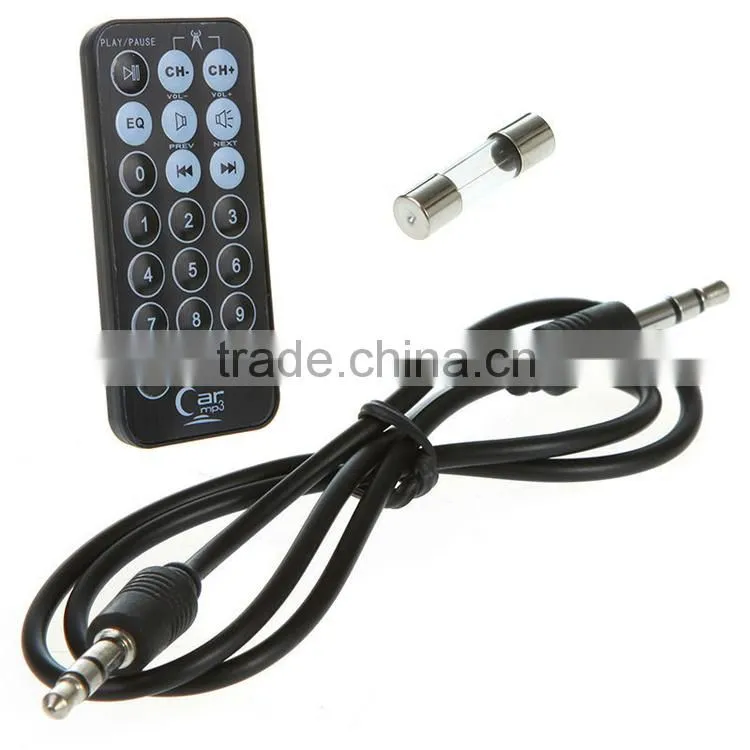 Car mp3 player wireless fm transmitter Remote Control LCD Car Kit MP3 Player Wireless FM Transmitter Modulator With USB SD MMC