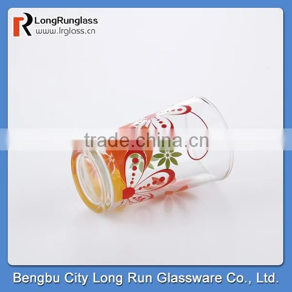 LongRun promotional colorful white wine glass cup