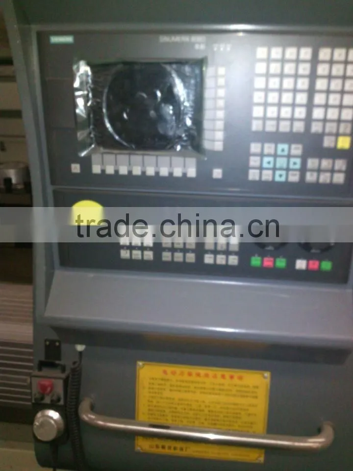 double chuck lathe CKG245A cnc turret lathe/tube threading machine