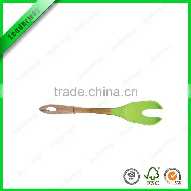 Olive wood tableware scoop to soup