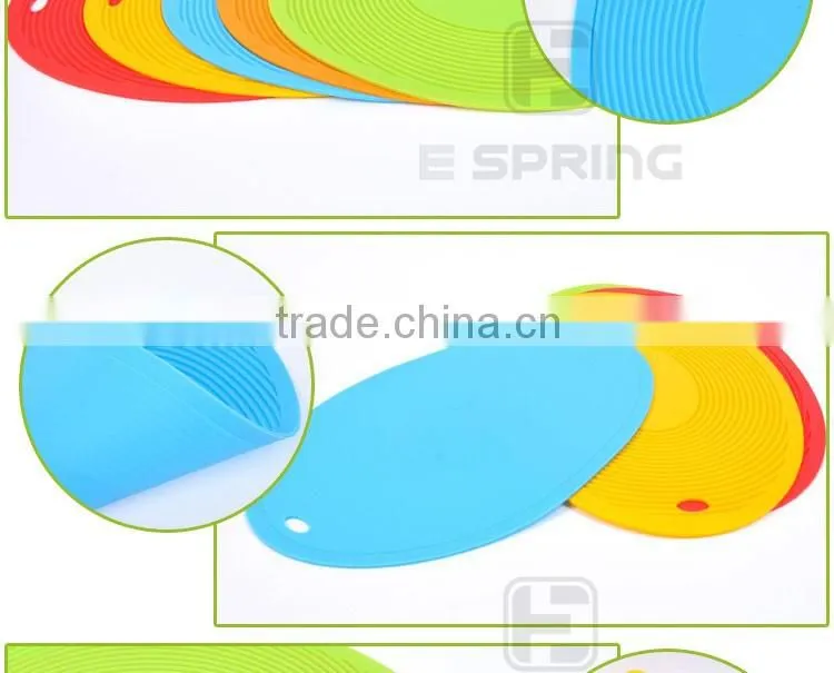 Colorful Round Non-Slip Heat Resistant Mat Coaster Cushion Placemat Kitchen Ware