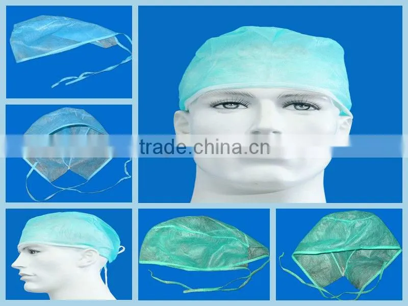 Disposable Doctor Cap Green