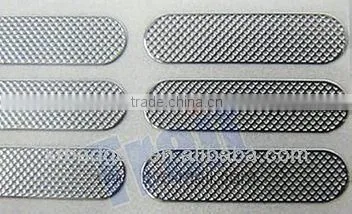 etching holes and stamping EMI shielding for PCB