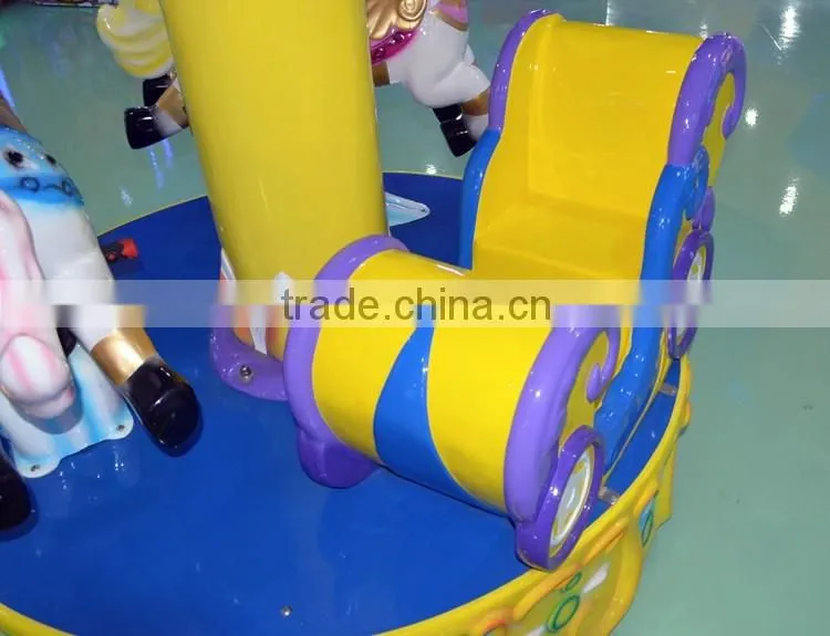 2016 new carousel game horse carousel ride car carousel machine