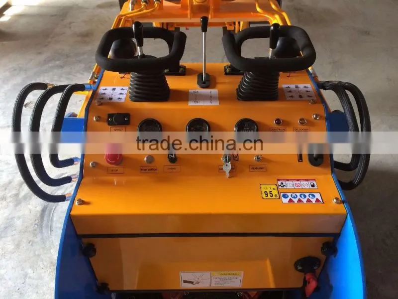 mini skid steer loader/mini attachment trencher/mini skid loader trencher