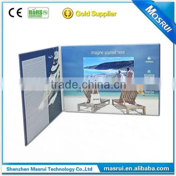 recordable touch sensor lcd video module video greeting card module