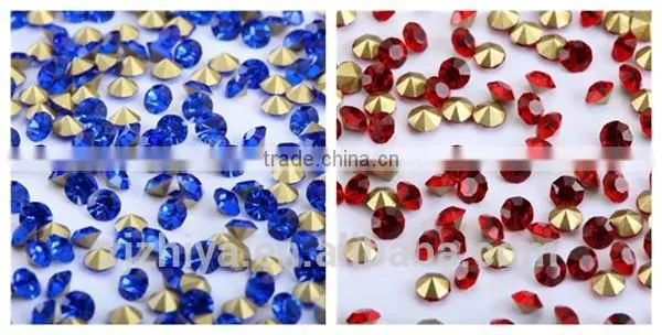 2014 Hot Sale fancy glass chaton cheap strass