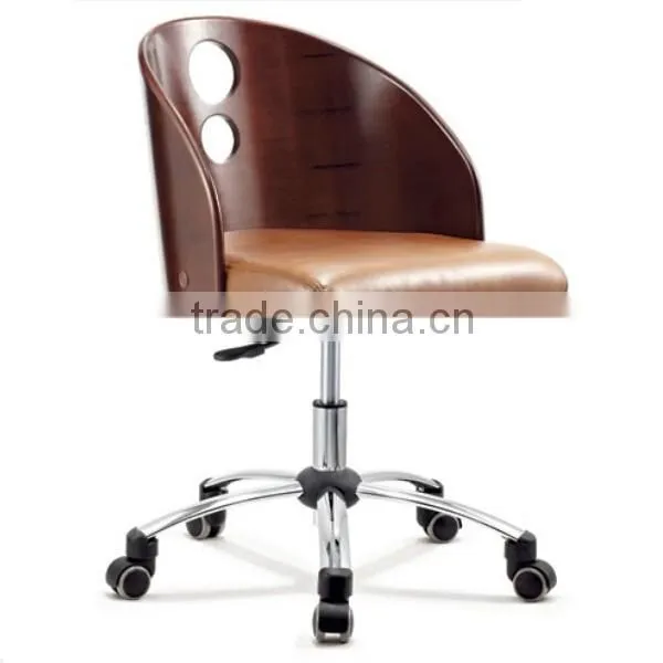 wooden home office chair ;desk chair