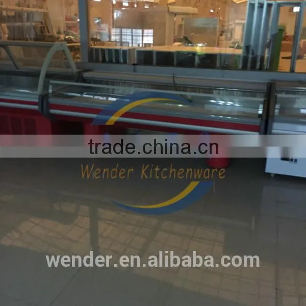 2M New Style commercial used soft drink display supermarket refrigerator
