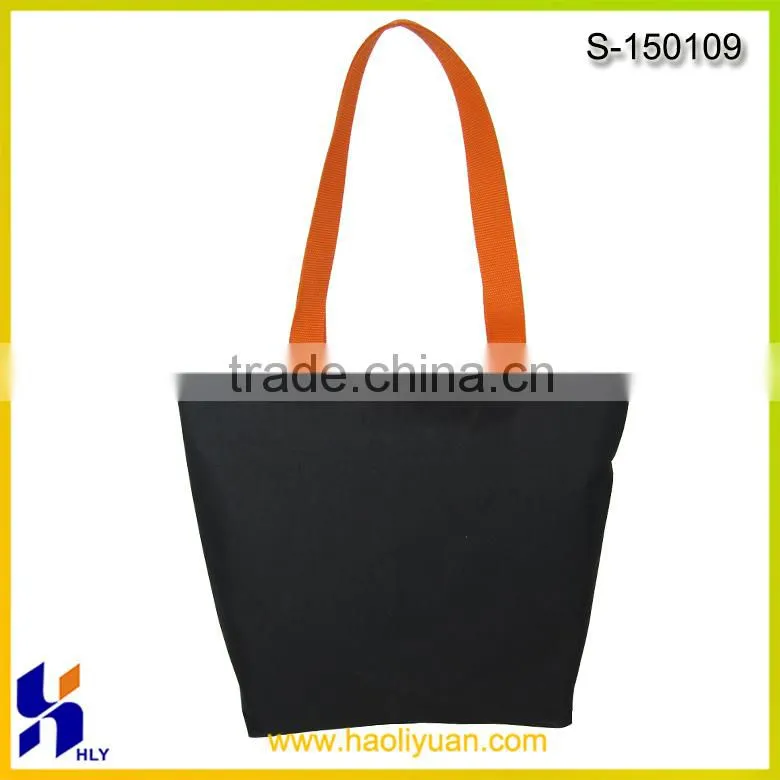 600D polyester lady tote bag handbag beach bag