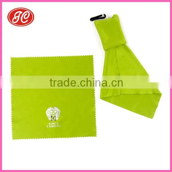 Classic Hot Stamp Printed Microfiber Key Chain For Eyeglasses/Mobile