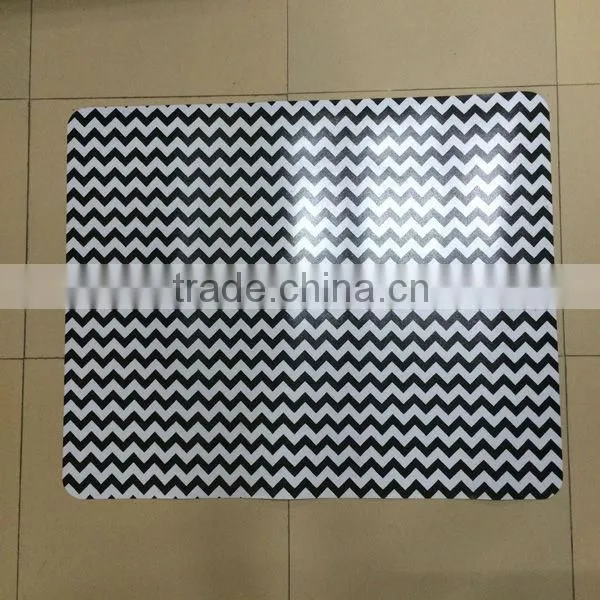 Printed pvc chair mat