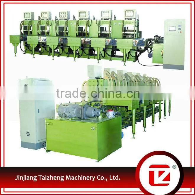 Rubber sole wheel hydraulic machine