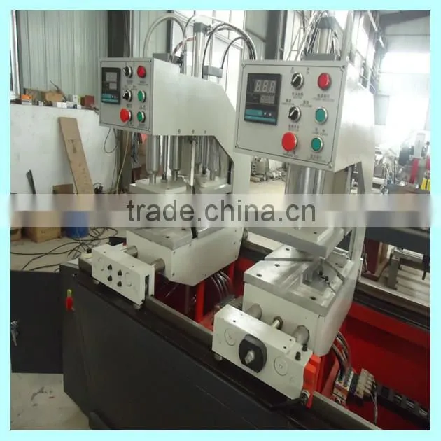 High quality CE certificate UPVC window DOUBLE work heads welding machine