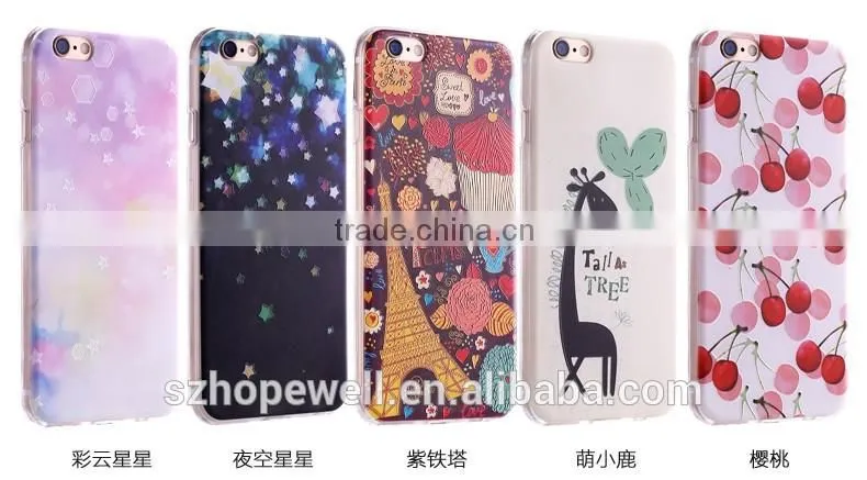 promotion gift mobile phone accessories 3D crystal cell phone cases for iphone 6S