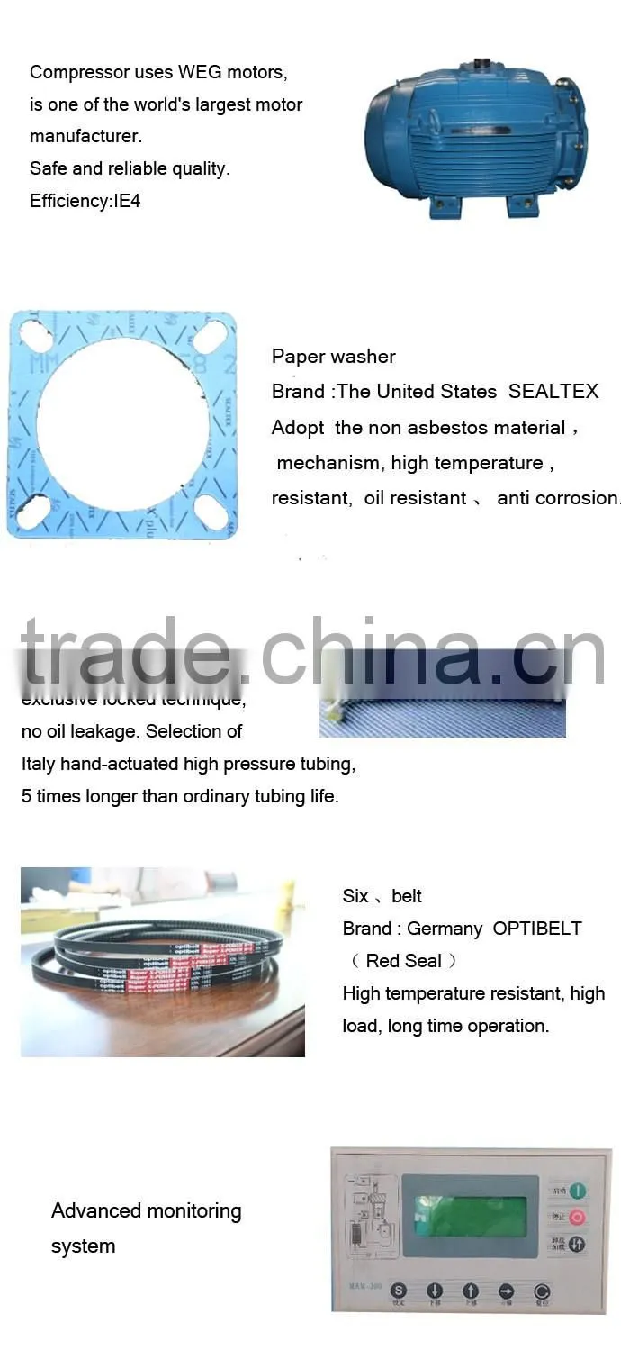 GMD portable diesel driven screw air compressor