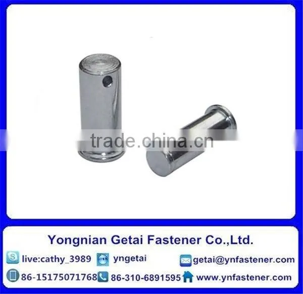 Clevis Pin with Head Carbon Steel Galvanized ISO 2341