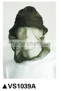 hat with mosquito net