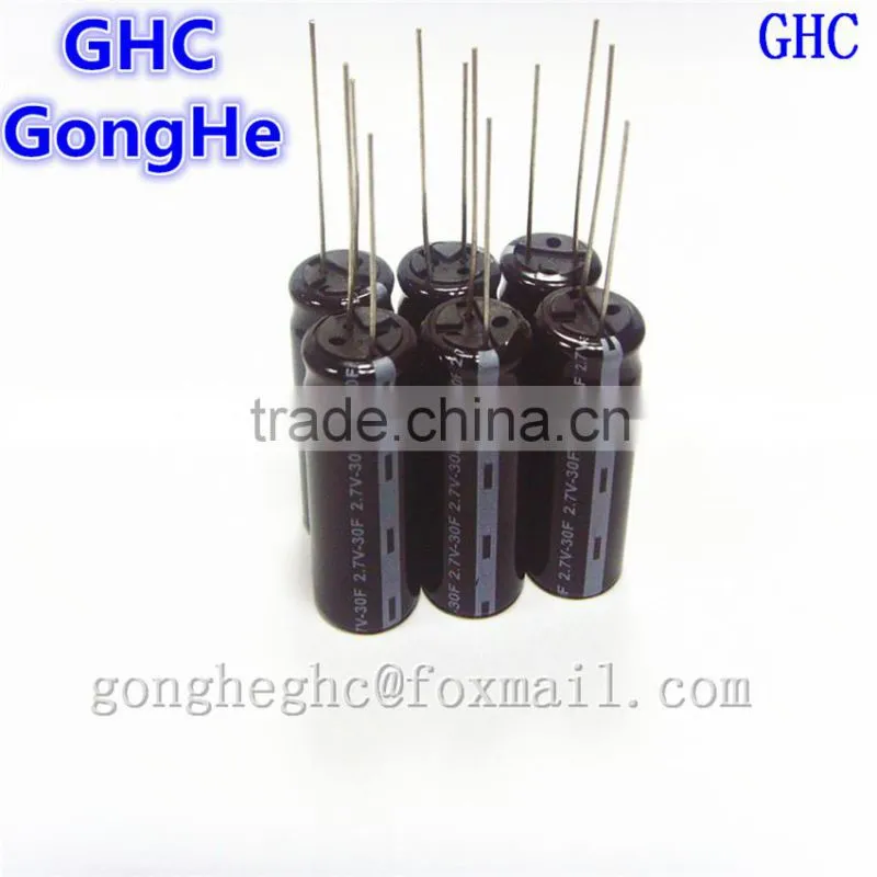 2.7v30f with auxiliary concentrator use 2.7v30f capacitors