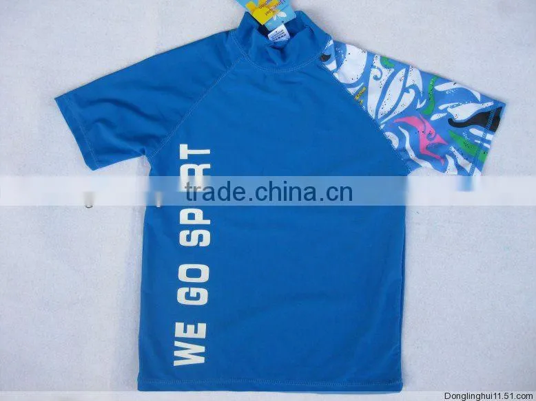 Fashion Lycra short sleeve waist for kid