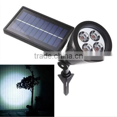 Solar LED Flood light Outdoor Garden lamp Park Lawn Lamp Landscape Spot Lights