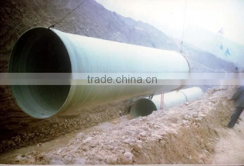 Factory price FRP cable pipe/fiberglass standfilled pipe