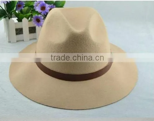 wool mens headwear fedora hat