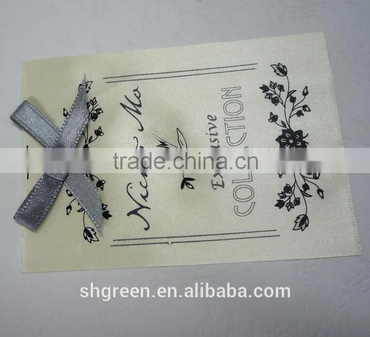 Printing clothing label,washable printing garment tag