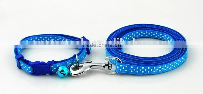 High Quality Nylon Dog Collars and Leashes in One
