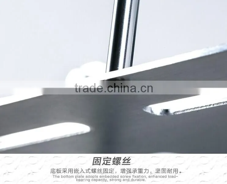Made in Foshan 2016-2017 high quality furniture hardware aluminium alloy bath shelf