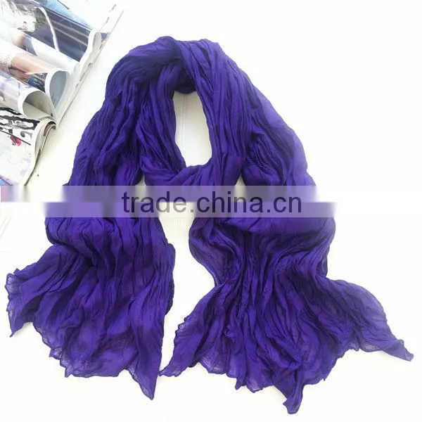 2014 monochrome color hmong scarf for ladies